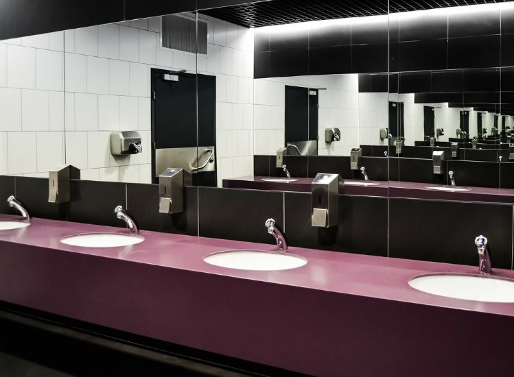 washroom leak detection