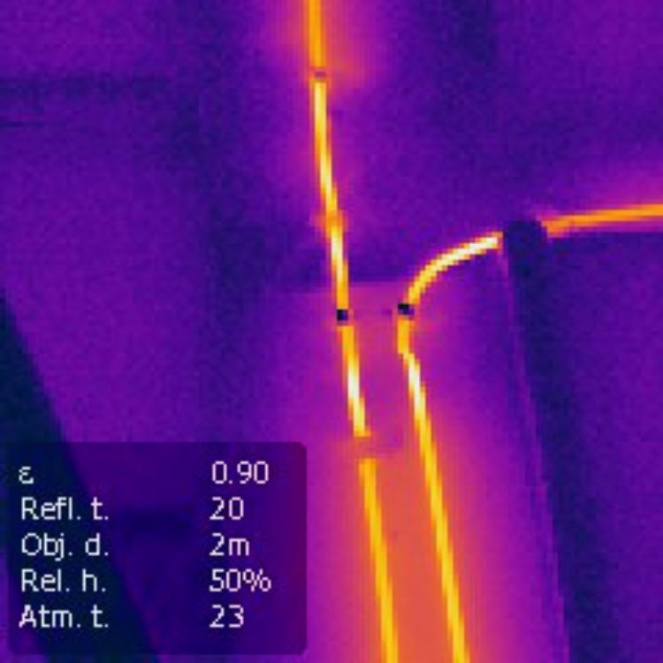 thermal imaging Trace Heating
